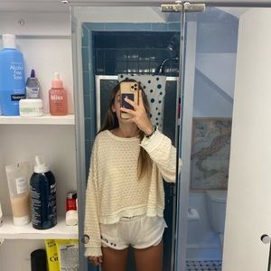 Urban outfitters cream colored sweater